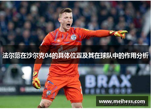 法尔范在沙尔克04的具体位置及其在球队中的作用分析