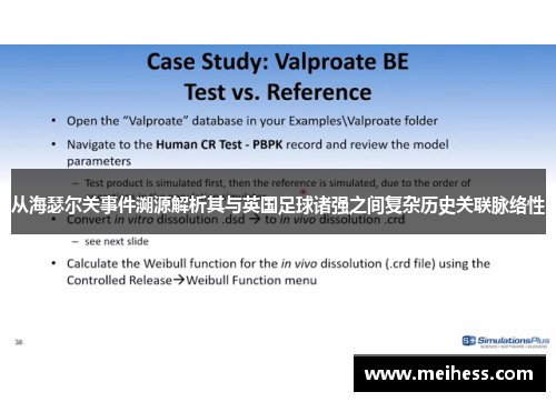 从海瑟尔关事件溯源解析其与英国足球诸强之间复杂历史关联脉络性